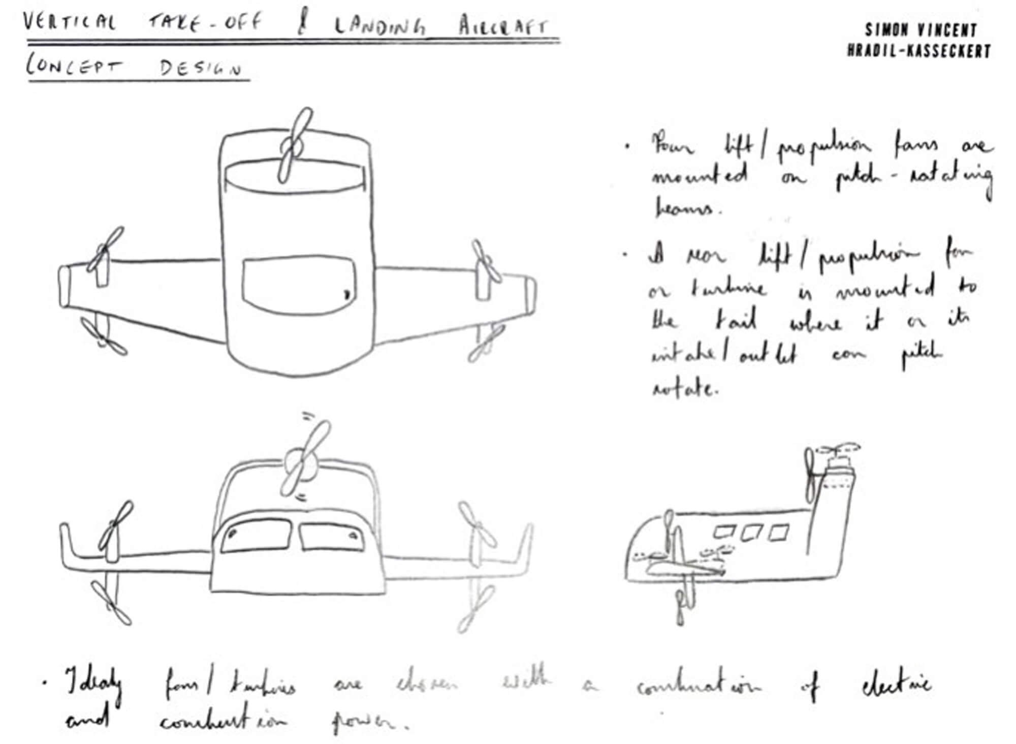 VTOL Aircraft Concept Design